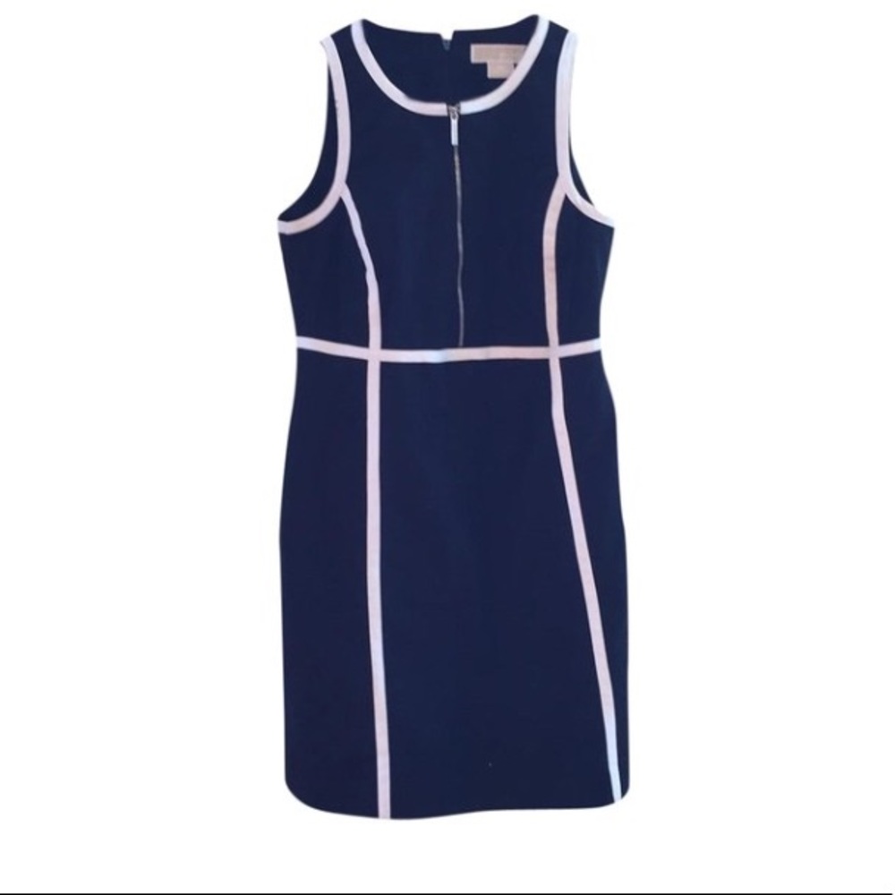 Michael Kors Black Dress w/White Piping